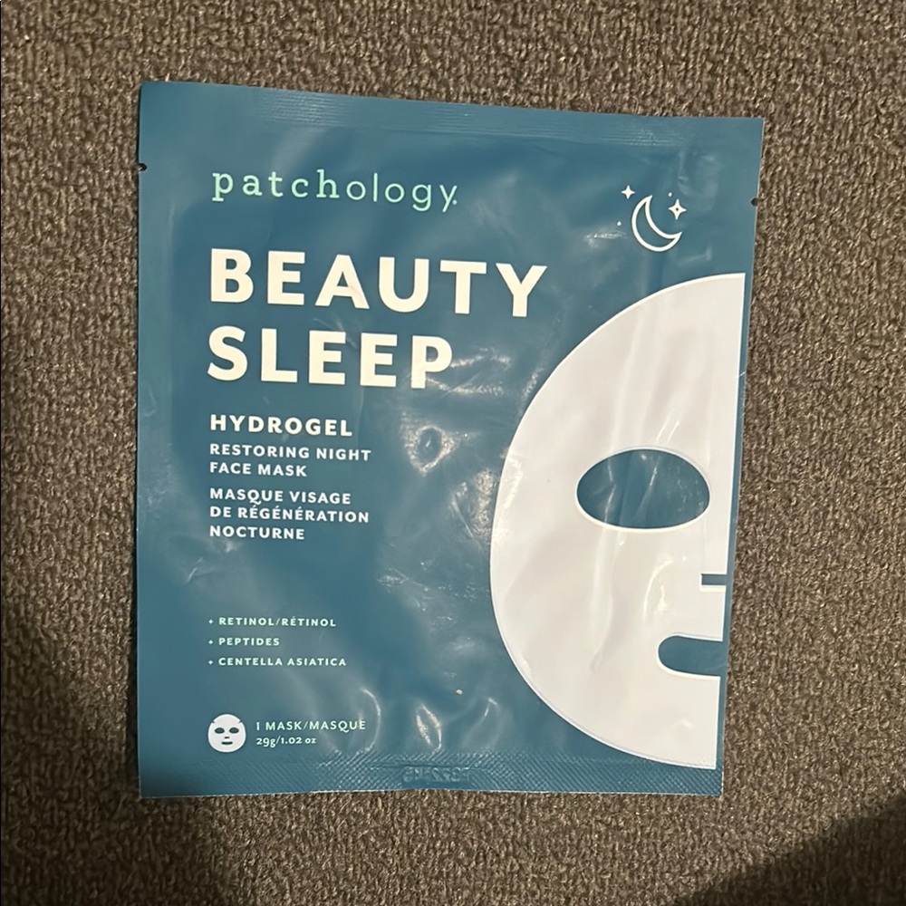 Beauty Sleep Hydrogel Face Mask - Blue